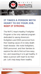 Mobile Screenshot of healthy-firefighter.org